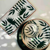 Palm Leaves Rectangular Platter